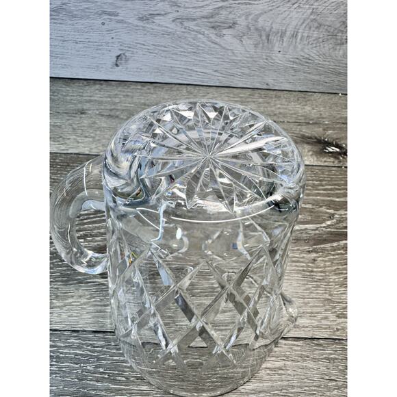 WATERFORD KINSALE 6" tall Pitcher 1.5 Pint Made in Ireland - Picture 8 of 9